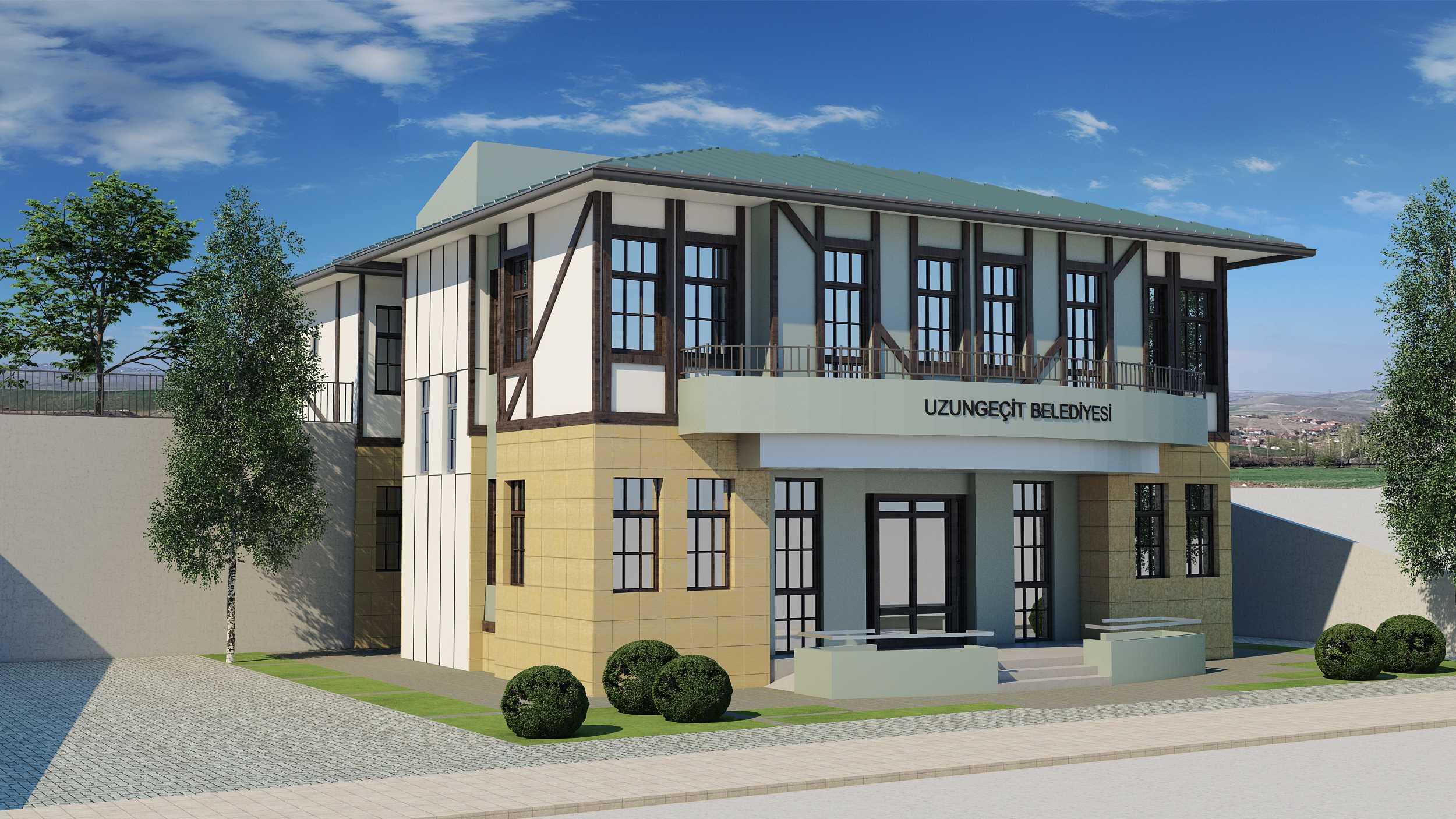 Belediye Hizmet Binası  Uzungeçit ŞIRNAK